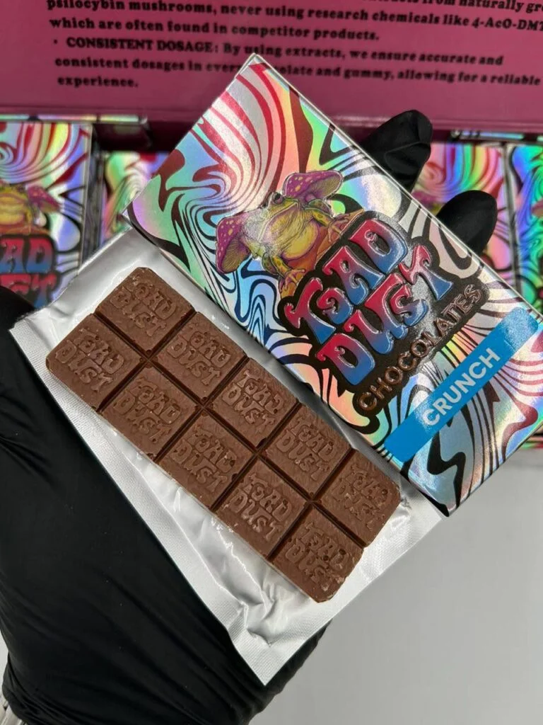 Toad Dust Mushroom Chocolates
