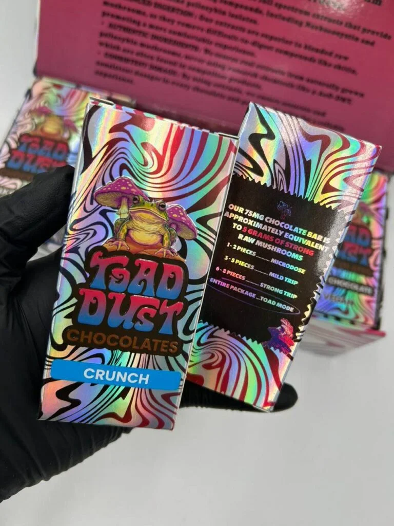 Toad Dust Mushroom Chocolates